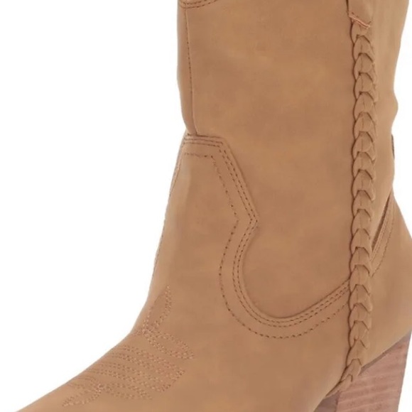 Dolce Vita Koolson Western Booties NEW - Picture 4 of 9